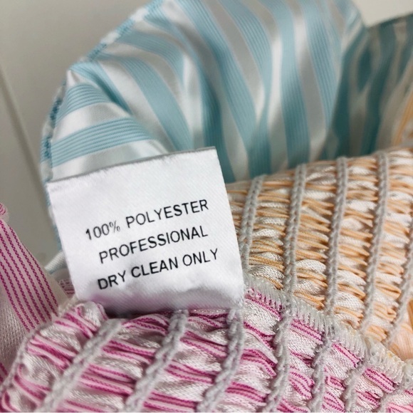 Petersyn Womens Marianna Tutti Smocked Ruffle Tube Top X-Small - Picture 13 of 13